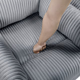 Traverse Gray Swivel Glider Reclining Chair from Homelegance - Luna Furniture