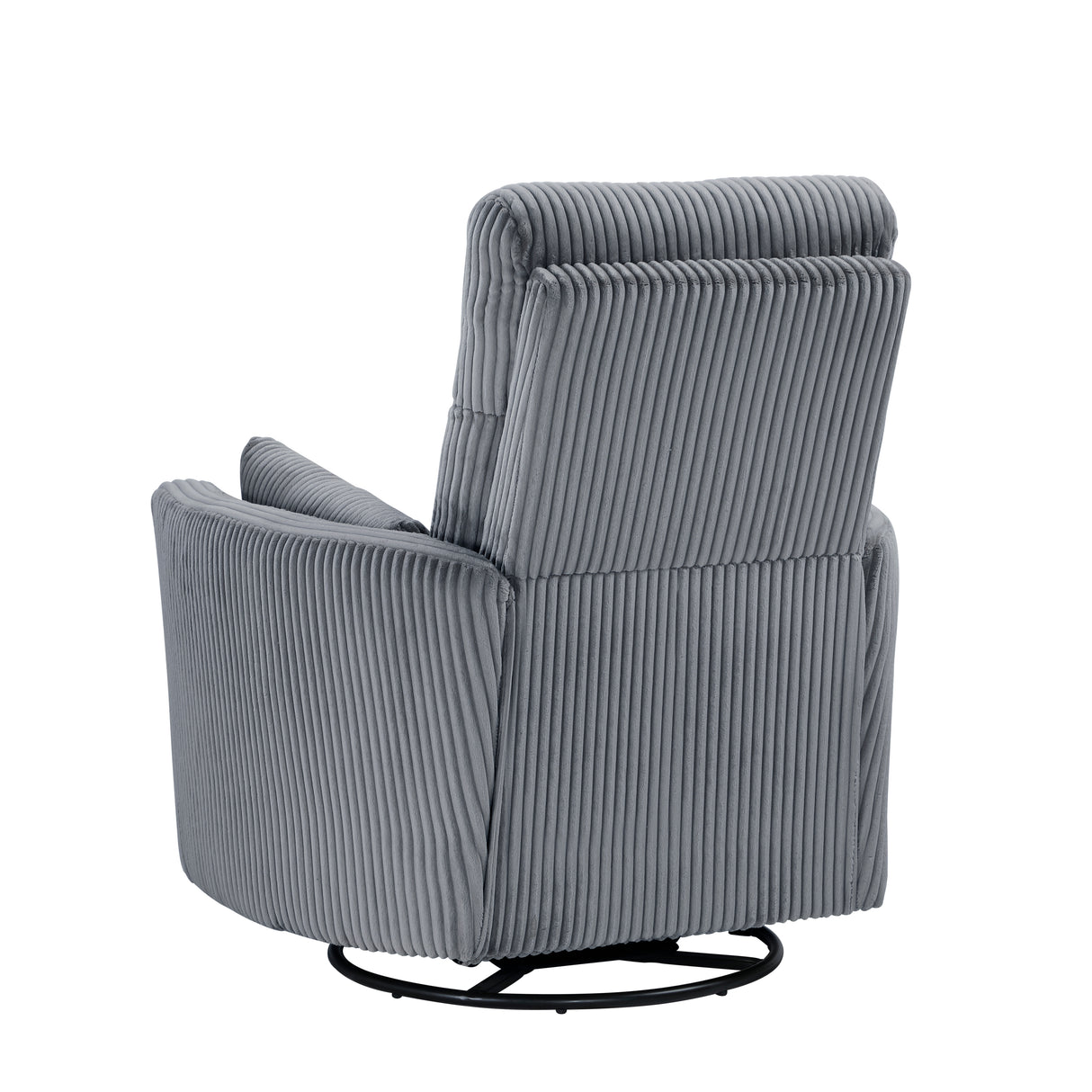 Traverse Gray Swivel Glider Reclining Chair from Homelegance - Luna Furniture