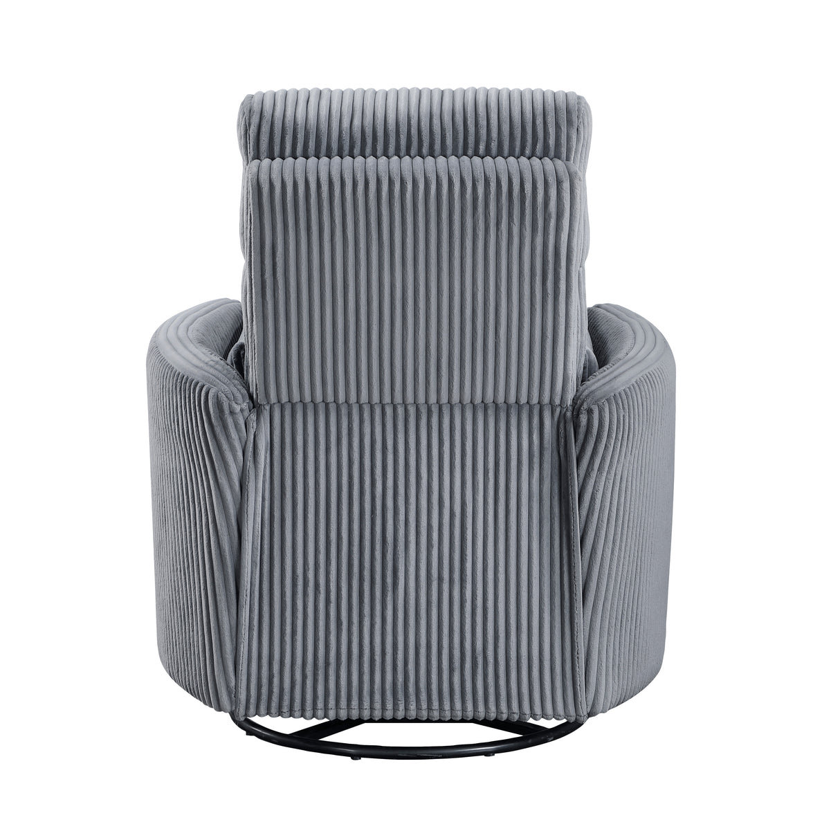 Traverse Gray Swivel Glider Reclining Chair from Homelegance - Luna Furniture