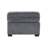 8555GY*2AC3CR (5)5-Piece Modular Sectional from Homelegance - Luna Furniture