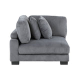 8555GY*2AC3CR (5)5-Piece Modular Sectional from Homelegance - Luna Furniture