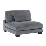 8555GY*2CR2AC2OT (6)6-Piece Modular Sectional with Ottomans from Homelegance - Luna Furniture