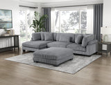 8555GY-VC Reversible Chaise from Homelegance - Luna Furniture
