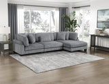 8555GY-VC Reversible Chaise from Homelegance - Luna Furniture