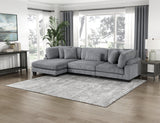 8555GY-VC Reversible Chaise from Homelegance - Luna Furniture