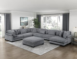 8555GY-VC Reversible Chaise from Homelegance - Luna Furniture