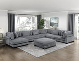 8555GY-VC Reversible Chaise from Homelegance - Luna Furniture