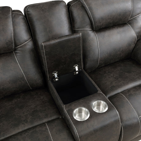 8555GY-VC Reversible Chaise from Homelegance - Luna Furniture