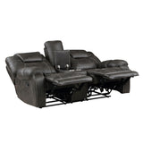8555GY-VC Reversible Chaise from Homelegance - Luna Furniture