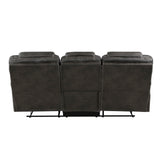 8555GY-VC Reversible Chaise from Homelegance - Luna Furniture