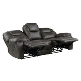 8555GY-VC Reversible Chaise from Homelegance - Luna Furniture