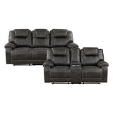 8555GY-VC Reversible Chaise from Homelegance - Luna Furniture