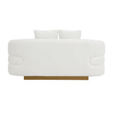 Novella White Sofa from Homelegance - Luna Furniture