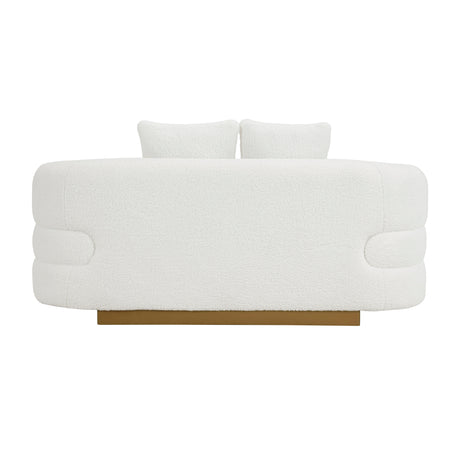 Novella White Sofa from Homelegance - Luna Furniture