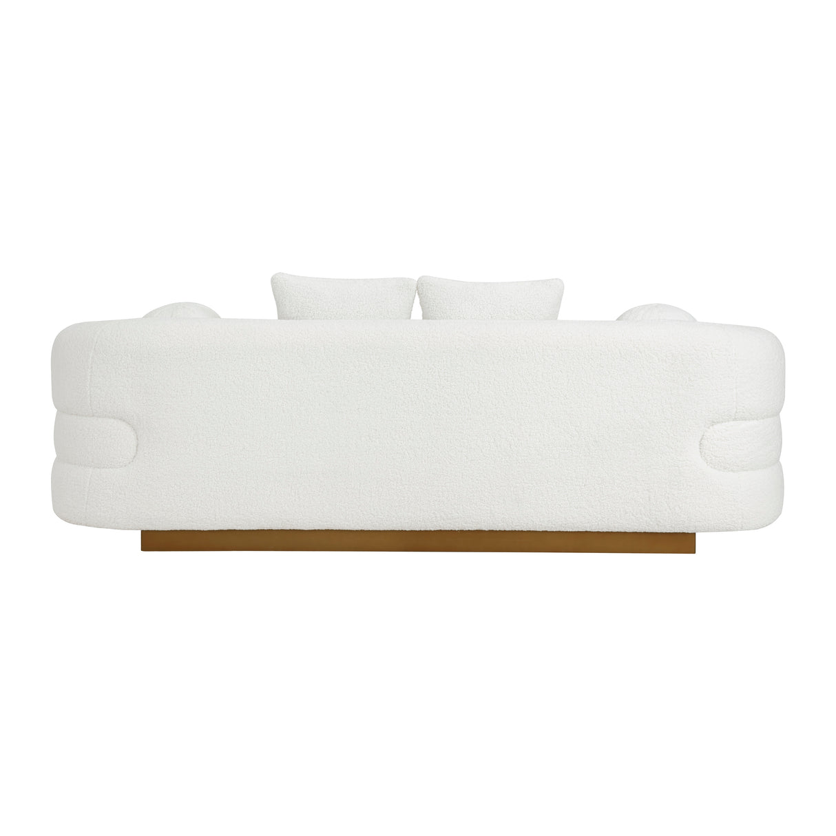 Novella White Loveseat from Homelegance - Luna Furniture