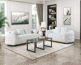 Novella White Living Room Set from Homelegance - Luna Furniture