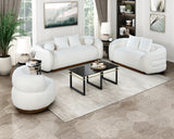 Novella White Living Room Set from Homelegance - Luna Furniture