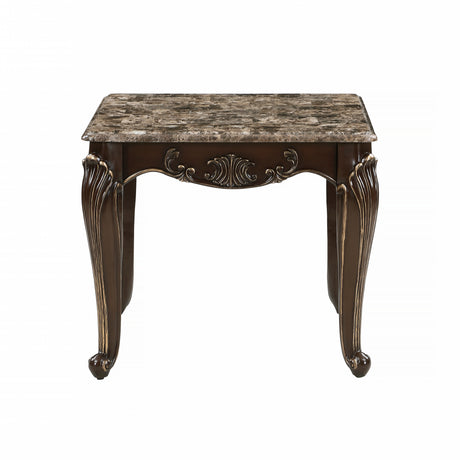Balthasar Brown Sofa Table from Homelegance - Luna Furniture
