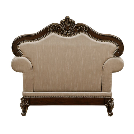 Balthasar Brown Sofa and Loveseat from Homelegance - Luna Furniture