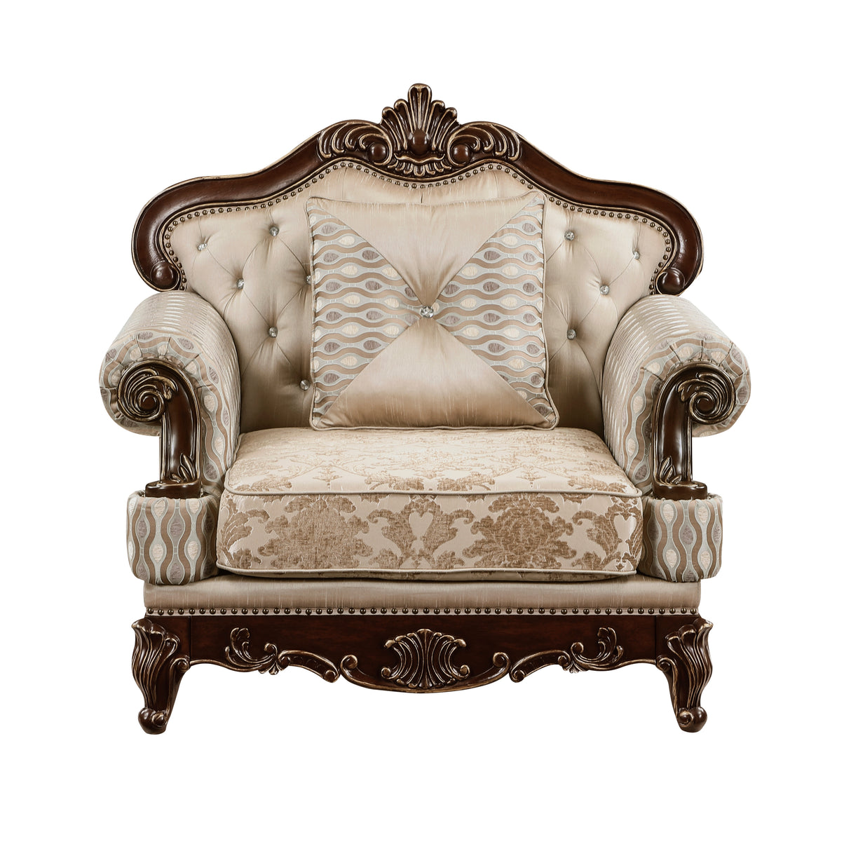 Balthasar Brown Sofa and Loveseat from Homelegance - Luna Furniture