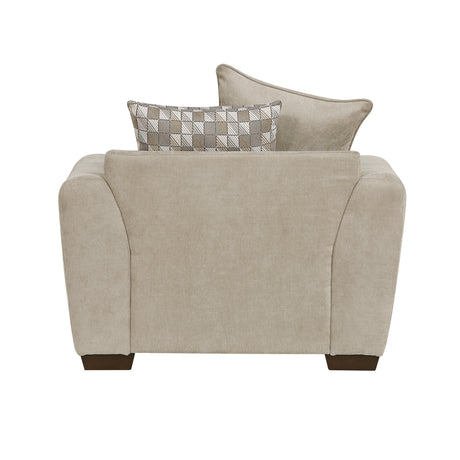 Silverthorne Light Brown Chair from Homelegance - Luna Furniture