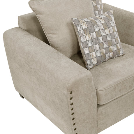 Silverthorne Light Brown Chair from Homelegance - Luna Furniture