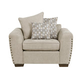 Silverthorne Light Brown Chair from Homelegance - Luna Furniture