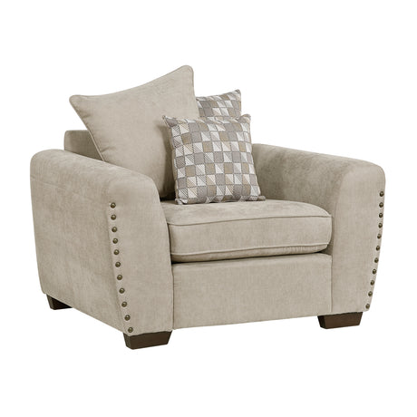Silverthorne Light Brown Chair from Homelegance - Luna Furniture