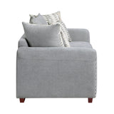 Silverthorne Gray Loveseat from Homelegance - Luna Furniture