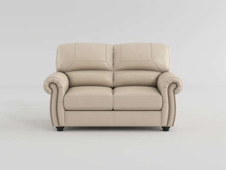 Foxborough Cream Loveseat from Homelegance - Luna Furniture