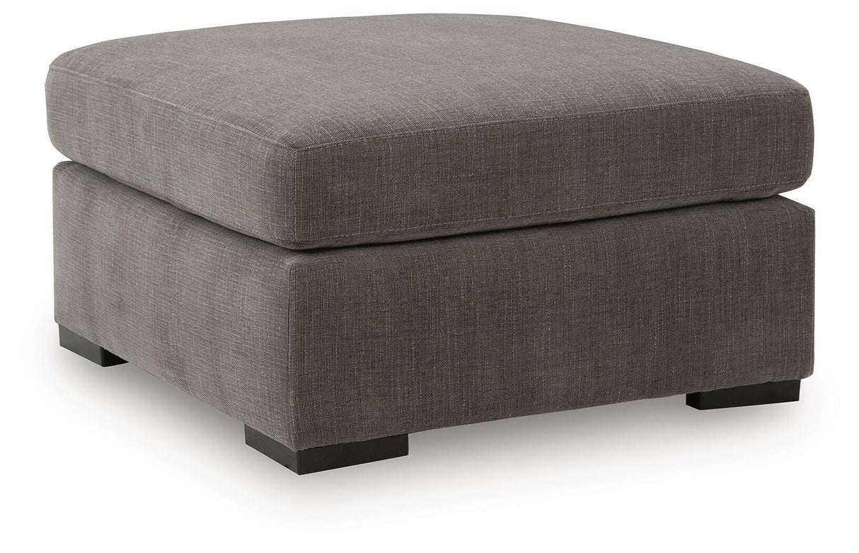 Larson Levee Espresso Oversized Accent Ottoman from Ashley - Luna Furniture