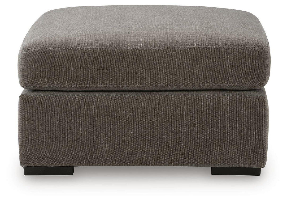 Larson Levee Espresso Oversized Accent Ottoman from Ashley - Luna Furniture