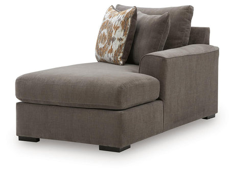 Larson Levee Espresso Right-Arm Facing Corner Chaise from Ashley - Luna Furniture