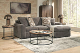Larson Levee Espresso 2-Piece Sectional Sofa RAF Chaise from Ashley - Luna Furniture