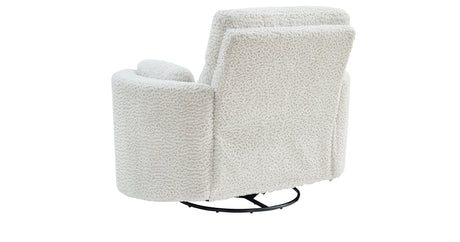 Gosaldo Silver Swivel Power Glider Recliner from Ashley Furniture - Luna Furniture