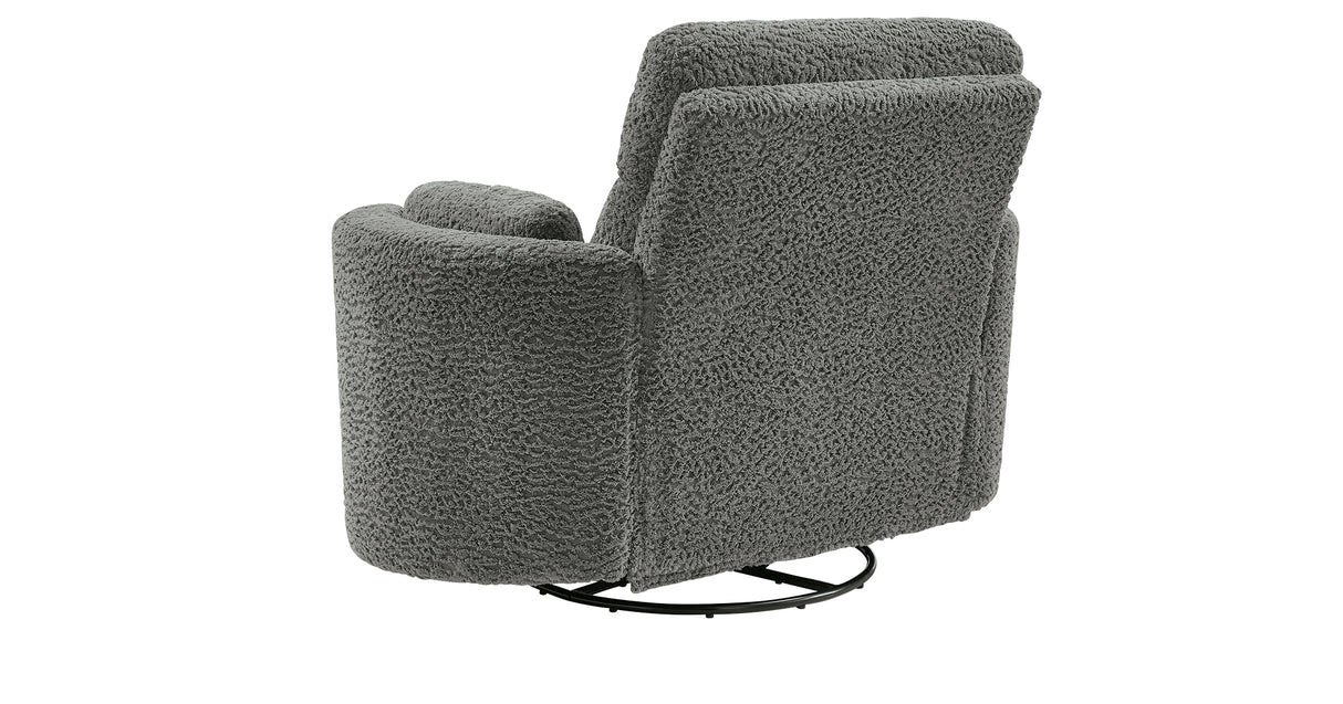Gosaldo Lead Swivel Power Glider Recliner from Ashley Furniture - Luna Furniture