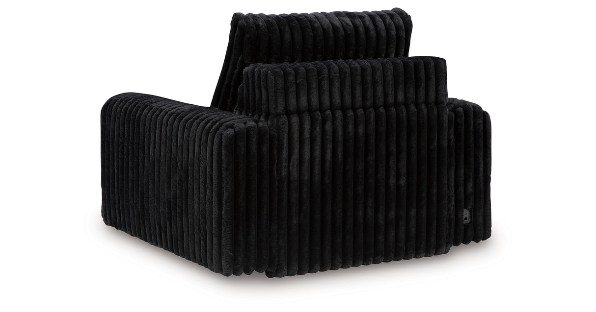 HamlinBay Onyx Power Gliding Chaise from Ashley Furniture - Luna Furniture