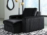 HamlinBay Onyx Power Gliding Chaise from Ashley Furniture - Luna Furniture