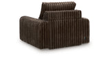 HamlinBay Chocolate Power Gliding Chaise from Ashley Furniture - Luna Furniture