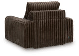 HamlinBay Chocolate Power Gliding Chaise from Ashley Furniture - Luna Furniture