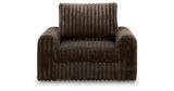 HamlinBay Chocolate Power Gliding Chaise from Ashley Furniture - Luna Furniture