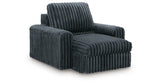 HamlinBay Gunmetal Power Gliding Chaise from Ashley Furniture - Luna Furniture