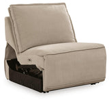 Carceri Cashmere Armless Power Recliner from Ashley Furniture - Luna Furniture
