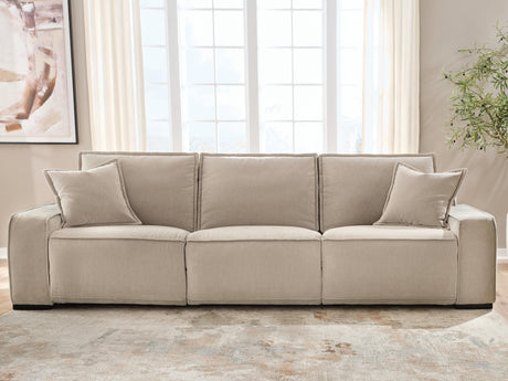 Carceri Cashmere 3-Piece Power Sectional Reclining Sofa from Ashley - Luna Furniture