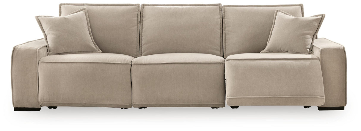 Carceri Cashmere 3-Piece Power Sectional Reclining Sofa from Ashley - Luna Furniture