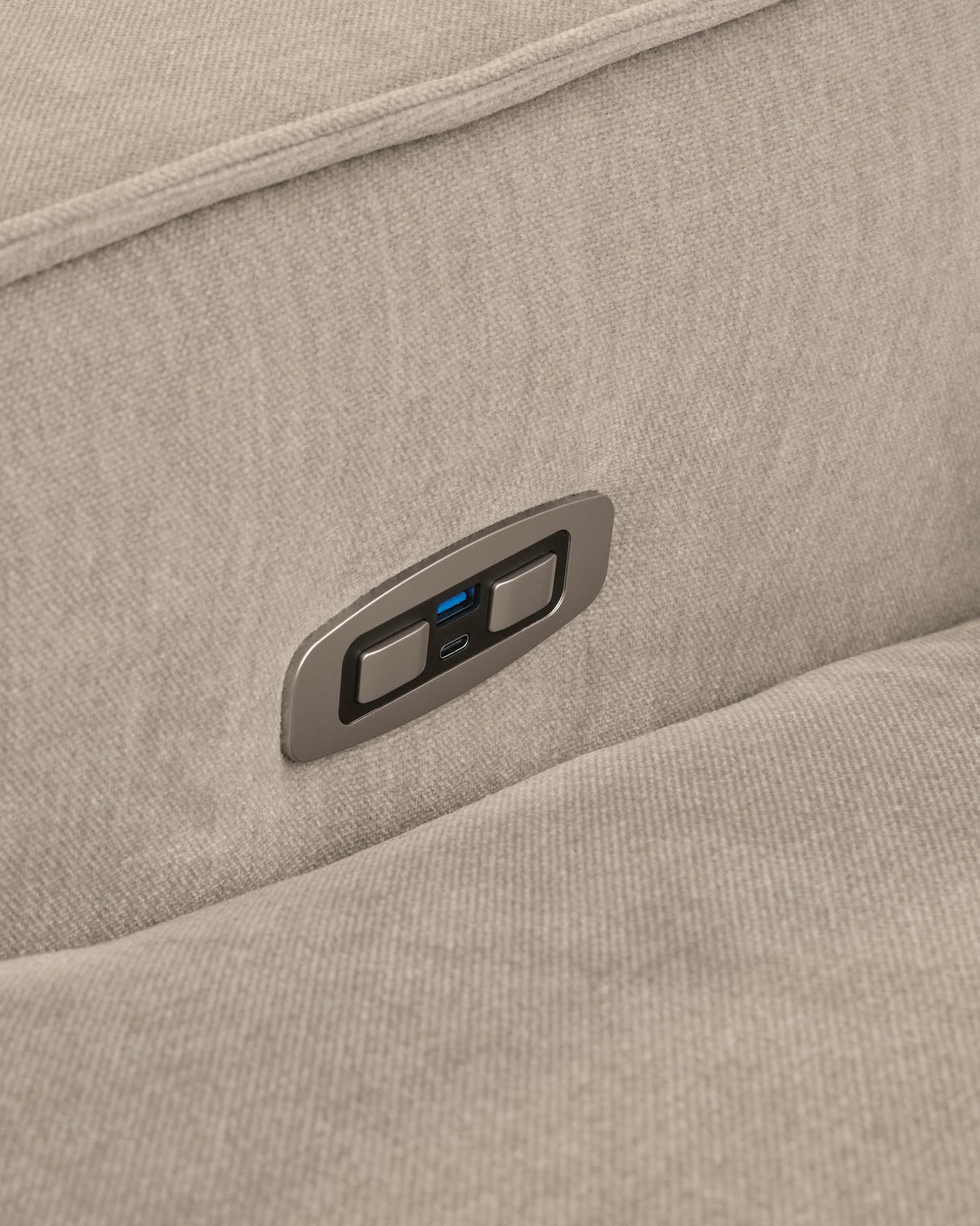 Carceri Cashmere 5-Piece Power Sectional Reclining Sofa from Ashley - Luna Furniture
