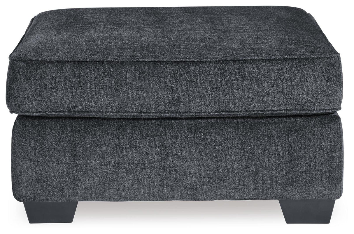 Altari Slate 2-Piece Sleeper Sectional and Ottoman from Ashley - Luna Furniture