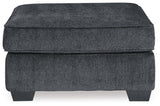 Altari Slate 2-Piece Sleeper Sectional and Ottoman from Ashley - Luna Furniture