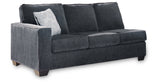 Altari Slate 2-Piece Sleeper Sectional and Ottoman from Ashley Furniture - Luna Furniture