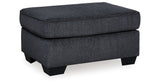 Altari Slate 2-Piece Sleeper Sectional and Ottoman from Ashley Furniture - Luna Furniture